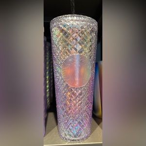 2022 Starbucks Holiday Crystal Iridescent Jeweled Venti Cup